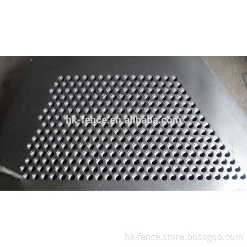 Factory price 0.8mm electro-galvanzied Perforated metal mesh sheet